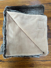 Load image into Gallery viewer, SAMPLE Faux Fur Blanket - Brown