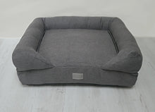 Load image into Gallery viewer, XL Charcoal Lounger - Topper not attached